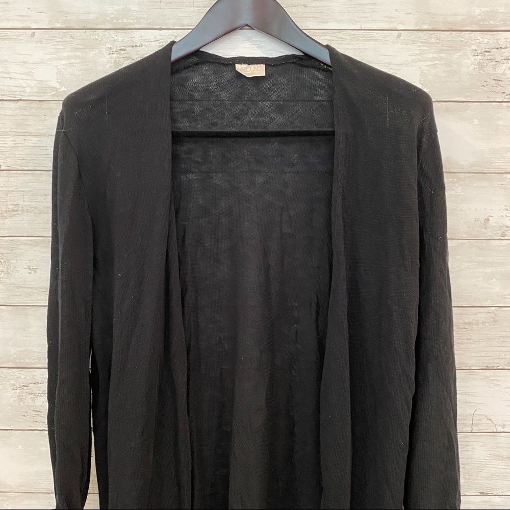 Abound Black Midi Lightweight Cardigan